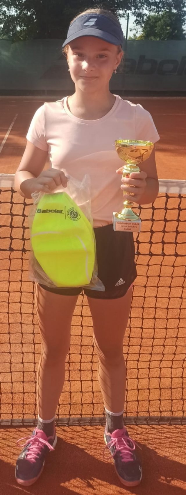 Sofi Kubíková vybojovala svůj první turnajový titul
